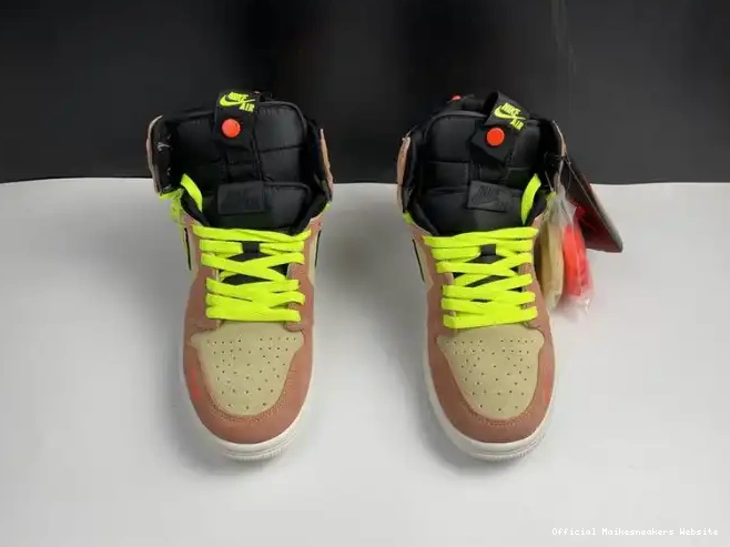 Official Maikesneakers Switch Peach 1 High Air CW6576-800 Jordan 0515
